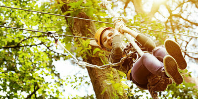 Ziplinen in Klimbos Avontuurlijk Paasloo