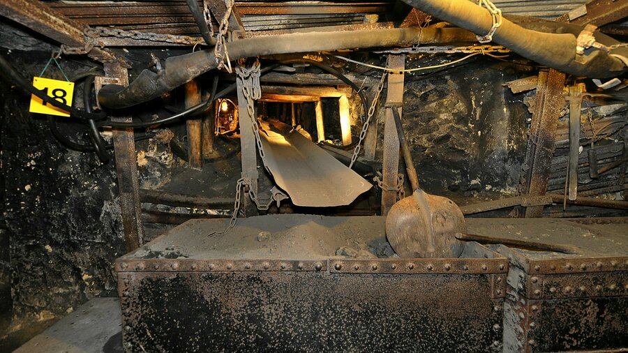 Oude machines in de Steenkolenmijn